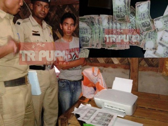 Fake-currency dealer held in Tripura with invalid documents, fake note printing machine : Tripura turns a hub for fake Indian currency: Pakistan’s ISI runs fake currency racket in NE region Fake-currency dealer held in Tripura with invalid documents, fake note printing machine : Tripura turns a hub for fake Indian currency: Pakistan’s ISI runs fake currency racket in NE region